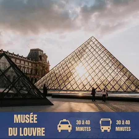Apartment 9 Mi From Stade De France - Charming 5-room
